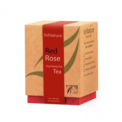 Organic Red Rose (Hua Hong Cha) Tea